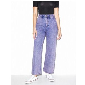 Size 26 American Apparel Crepe Wide Leg Pants